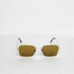 Cartier Gold Square Sun Glasses
