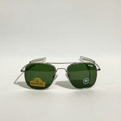 RE Silver Frame Aviator Sunglasses – Premium Classic Look