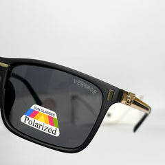Versace Premium Polarized Square Sunglasses Luxury Style & UV Protection