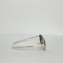 RE Green Aviator Sunglasses